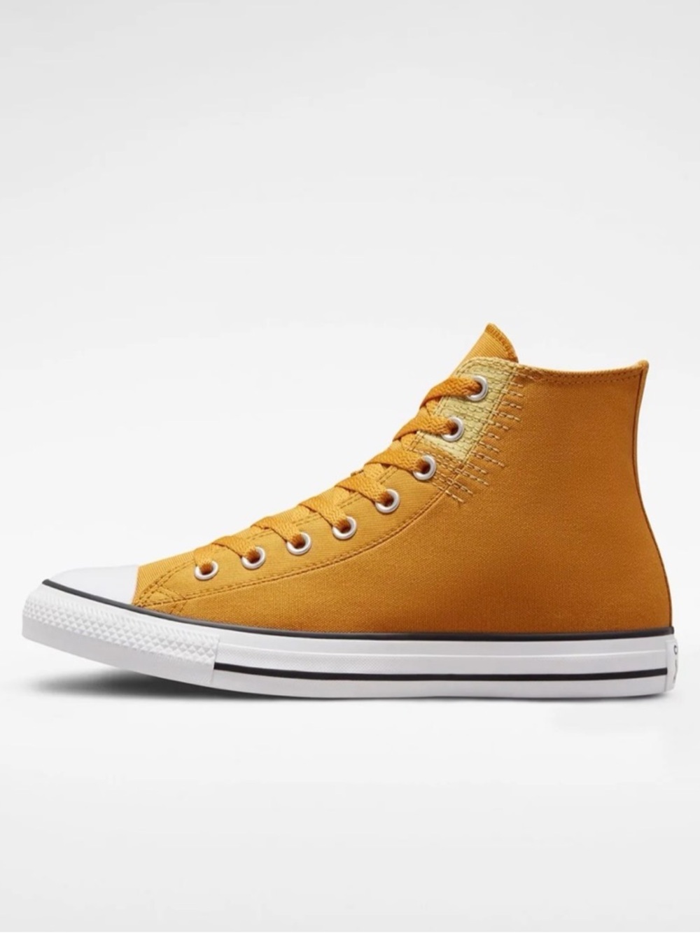 Like NEW Converse Chuck Taylor All Star Sneakers. Mustard Yellow | M8.5/W10 - Picture 4 of 12